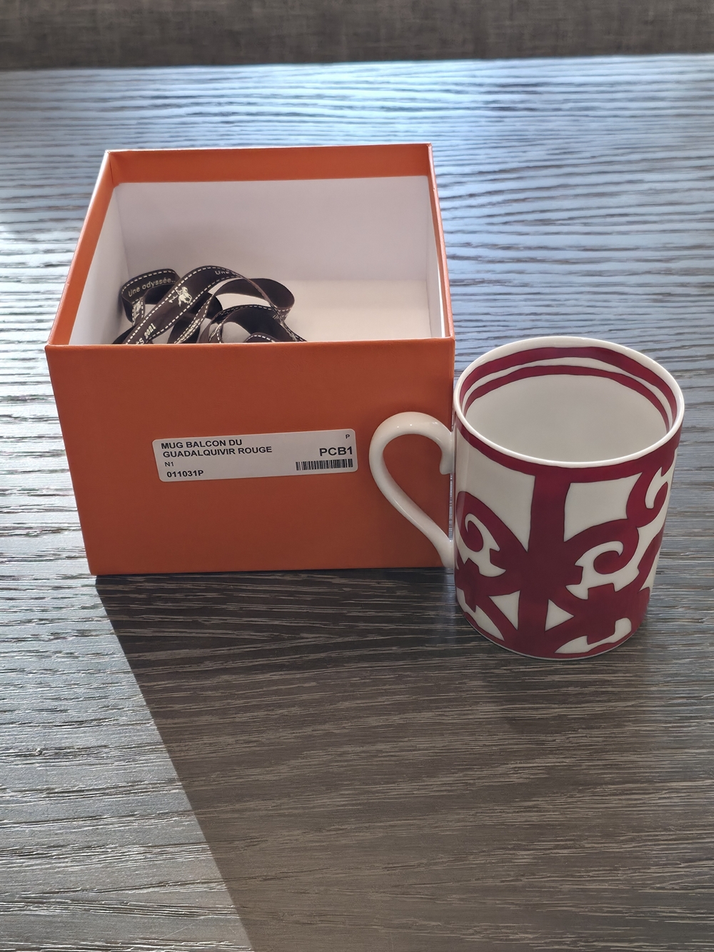 Hermès Balcon du Guadalquivir Mug No. 1